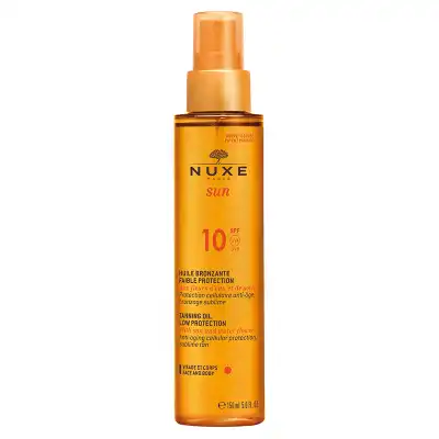 Nuxe Sun Huile Bronzante Faible Protection  Spf10 150ml à Angers