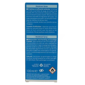 Weleda Gestes Fraicheur Déodorant Sauge Spray/100ml