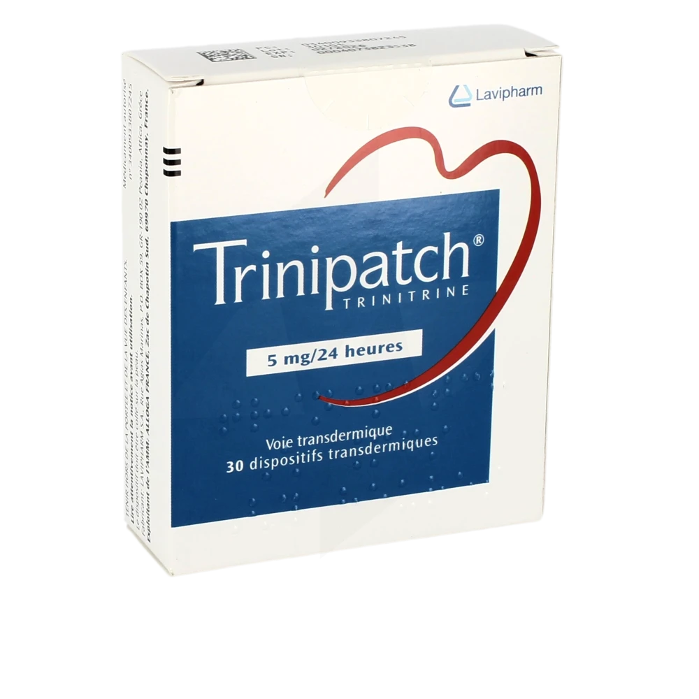 Trinipatch 5 Mg/24 Heures, Dispositif Transdermique (22,4 Mg / 7 Cm²)