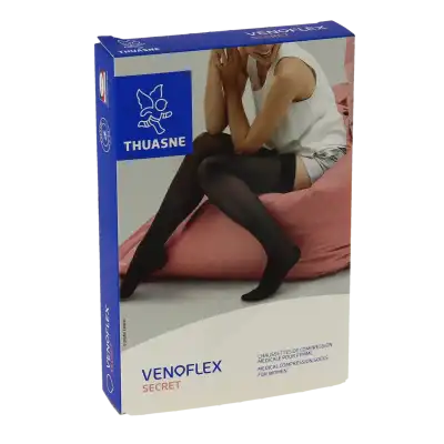 Thuasne Venoflex Secret 2 Chaussette Femme Beige Naturel T2n à SAINT-MEDARD-EN-JALLES