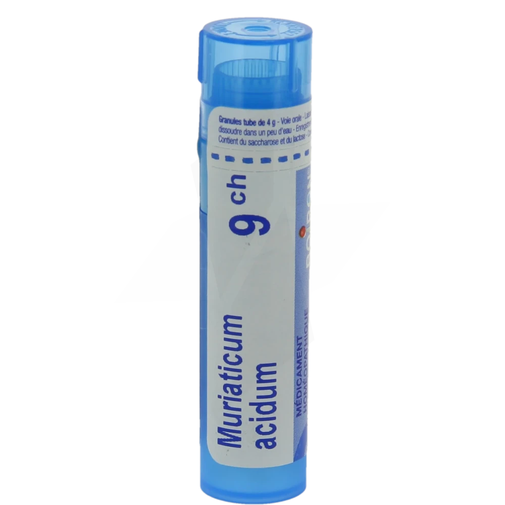 Boiron Muriaticum Acidum 9ch Granules Tube De 4g