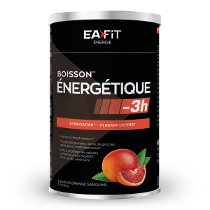 Eafit Energie Poudre Pour Boisson énergétique -3h Orange Sanguine Pot/500g