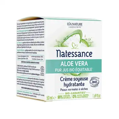 Natessance Aloe Vera Creme Hydratante 50m à VINCENNES