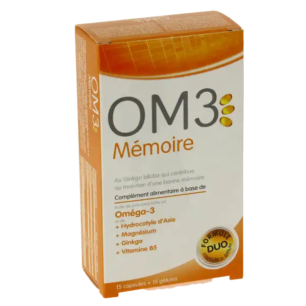 Om3 Mémoire Caps + Gélules B/30