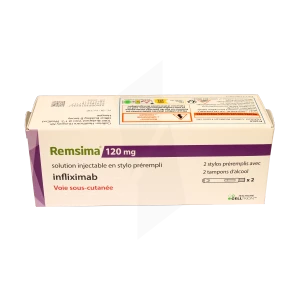 Remsima 120 Mg, Solution Injectable En Stylo Prérempli