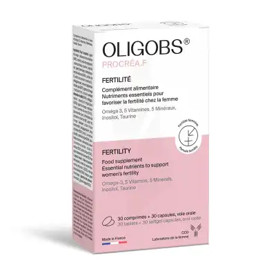 Oligobs Procréa F Comprimés + Caps B/30+30 à SAINT-PRIEST