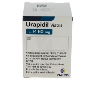 Urapidil Viatris Lp 60 Mg, Gélule à Libération Prolongée