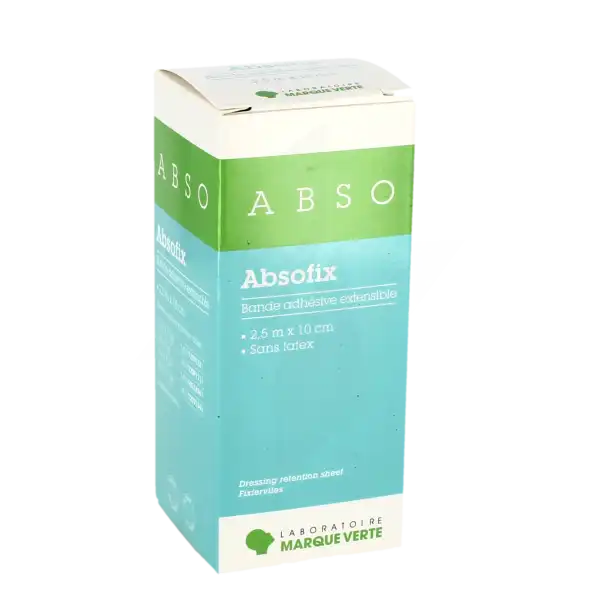 Absofix Bande Adhésive Extensible 2,5 M X 10 Cm