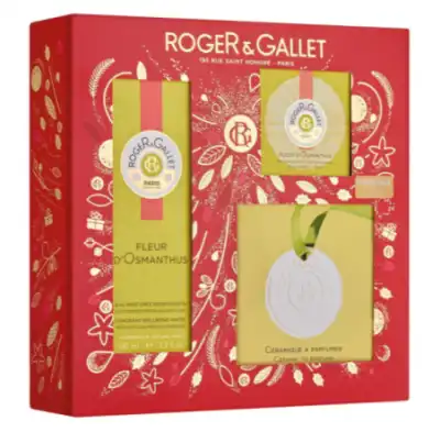 Roger & Gallet Fleur D'osmanthus Rituel Parfumé Coffret à SAINT-VALLIER
