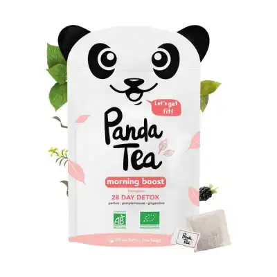 Panda Tea Morning Boost Detox 28 Sachets à  JOUÉ-LÈS-TOURS