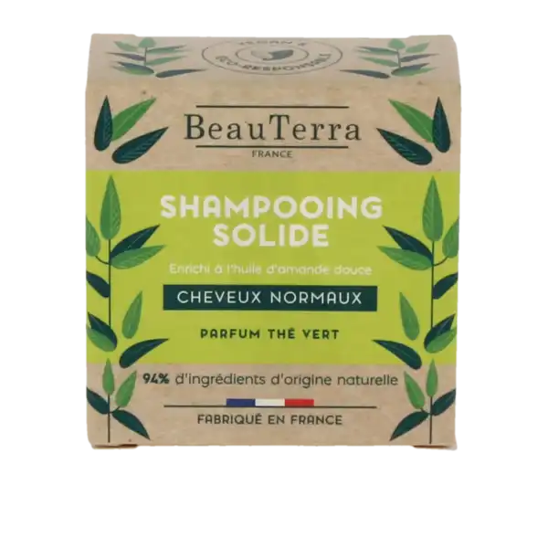 Beauterra Shampooing Solide Cheveux Normaux B/75g