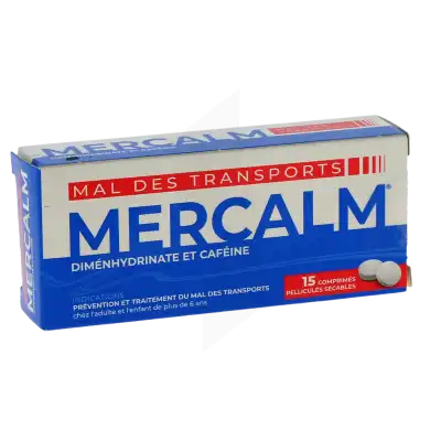 Mercalm, Comprimé Pelliculé Sécable à GRENOBLE