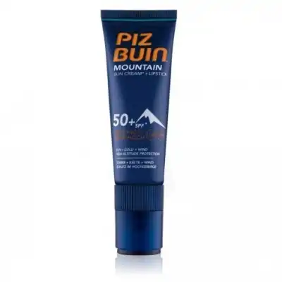 Pizbuin Mountain Spf50+ Crème + Stick T/20ml à MAUVEZIN