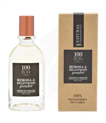 100 Bon Eau de parfum - Mimosa et Heliotrope Poudré 50ml