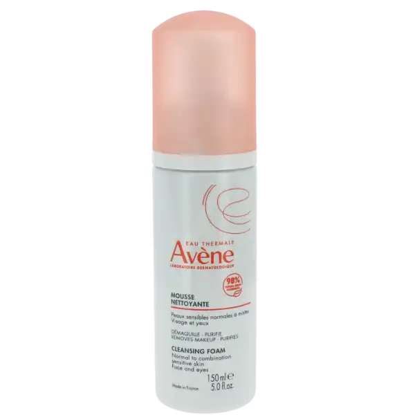 Avène Eau Thermale Soins Essentiels Mousse Nettoyante Fl Pompe/150ml