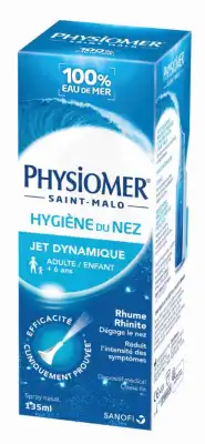 Acheter Physiomer Solution nasale adulte enfant Jet dynamique 135ml à Nogent-le-Roi