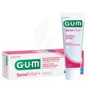 Gum Sensivital+ Dentifrice 75ml à Chalon-sur-Saône