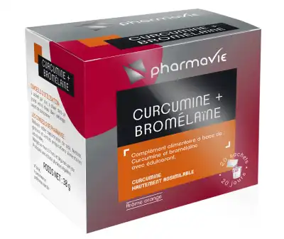 Curcumine + Bromélaine 20 Sachets à Clamart