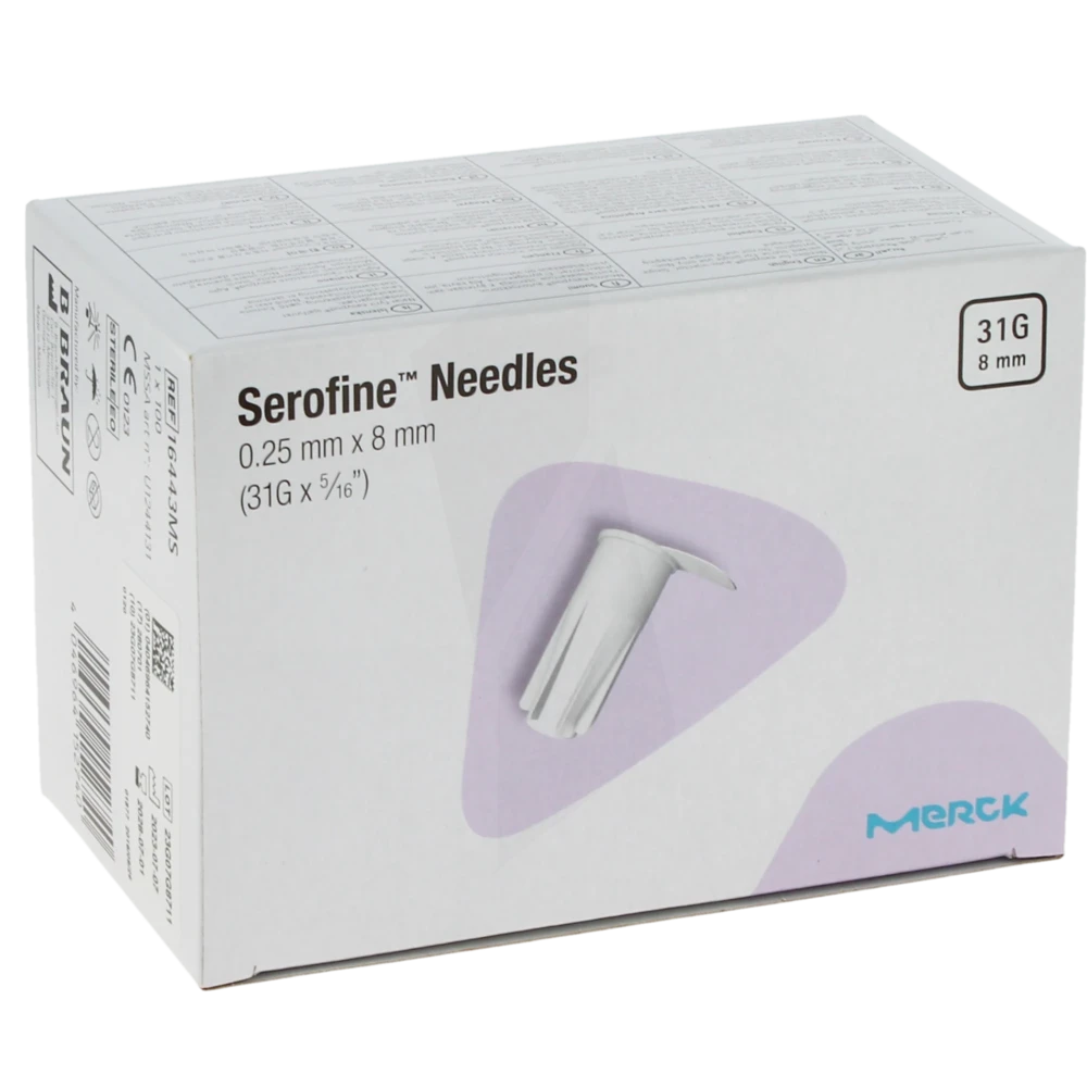 Serofine Aiguilles 31g Easypod Auto-injecteur (100 Pcs)