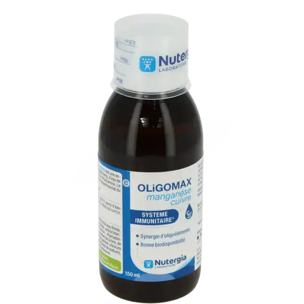 Oligomax Manganese-cuivre Solution Buvable Fl/150ml