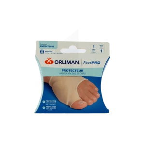 Orliman Feet Pad Hallus Valgus Protecteur Oignons Et Cors Taille S B/1