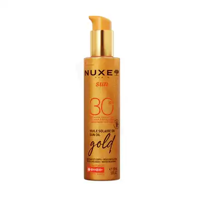 Nuxe Sun Huile Solaire Or Haute Protection Spf30 Fl Pompe/150ml à Pont à Mousson