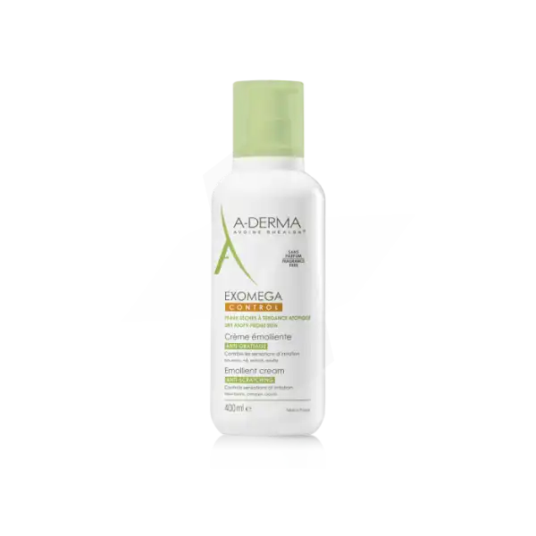Aderma Exomega Cr Émolliente Visage Et Corps Fl Pompe/400ml