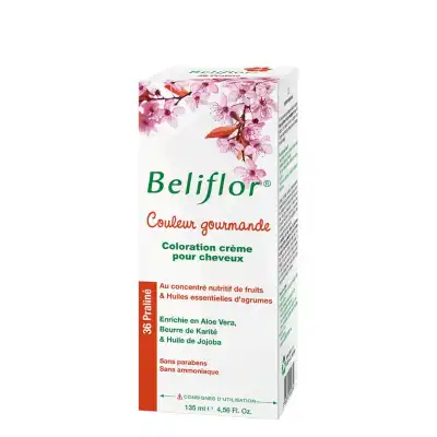Béliflor Coloration Crème N°36 Gourmande Praliné 135ml à Bouc-Bel-Air