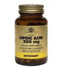 Solgar Acide A Lipoïque 200 Mg à VANNES