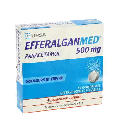Efferalganmed 500 Mg, Comprimé Effervescent Sécable à Clermont-Ferrand