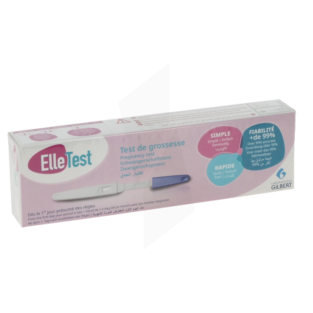 Gilbert Elle Test Test De Grossesse