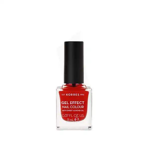 Korres Huile D'amande Douce Vernis à Ongles N°48 Coral Red 11ml