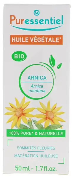 Puressentiel Huile Végétale Bio Arnica Fl/50ml