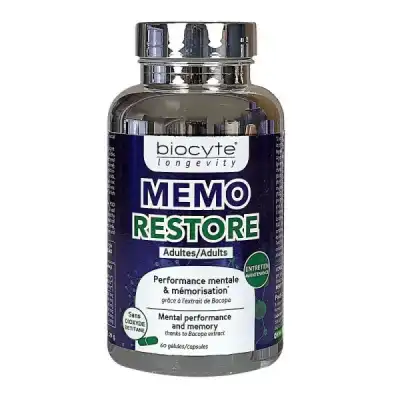 Biocyte Mémo Restore Gélules B/60 à Gardanne