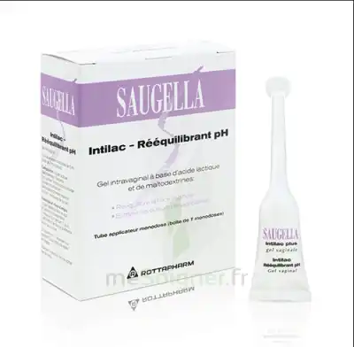 Saugella Intilac Gel Intravaginal Flore Vaginale 7doses/5ml à LA COTE-SAINT-ANDRÉ