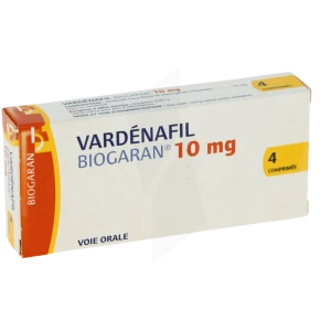 Vardenafil Biogaran 10 Mg, Comprimé