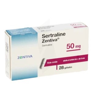 Sertraline Zentiva 50 Mg, Gélule