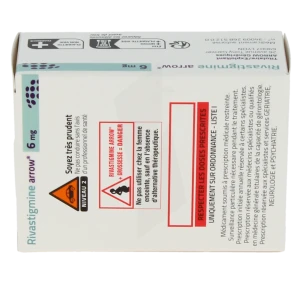 Rivastigmine Arrow 6 Mg, Gélule