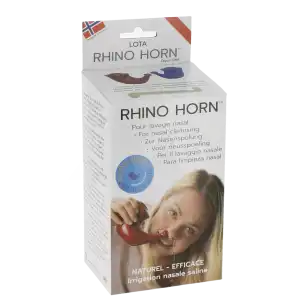 Rhino Horn Appareil Lavage Des Fosses Nasales Rouge à Montbéliard