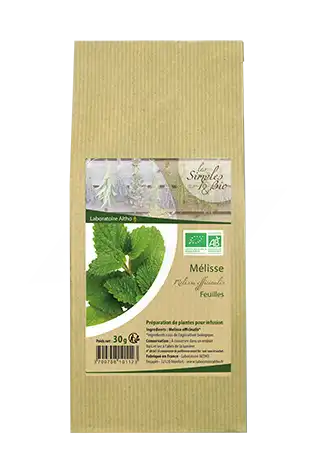 Laboratoire Altho Mélisse Bio, Plante Sèche, Feuille 30g