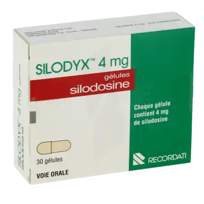 Silodyx 4 Mg, Gélule à LE LAVANDOU