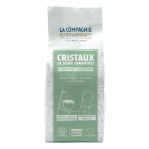 La Compagnie Du Bicarbonate Cristaux De Soude Sachet Kraft 1kg