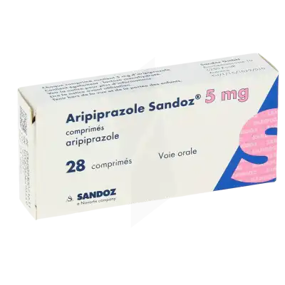 Aripiprazole Sandoz 5 Mg, Comprimé à LES-PAVILLONS-SOUS-BOIS