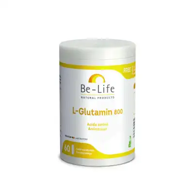 Be-life L-glutamin 800 Gélules B/60 à Bassens