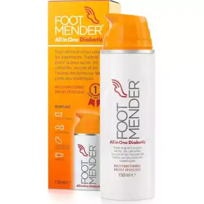 Footmender All In One Diabetic Crème Flacon Pompe/150ml à BARENTIN