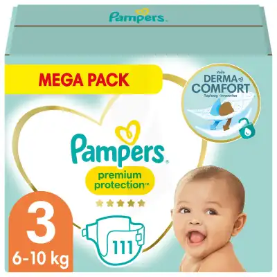 Pampers Premium Protection Couche T3 6-10kg B/111 à Beaujeu-Saint-Vallier-Pierrejux-et-Quitteur