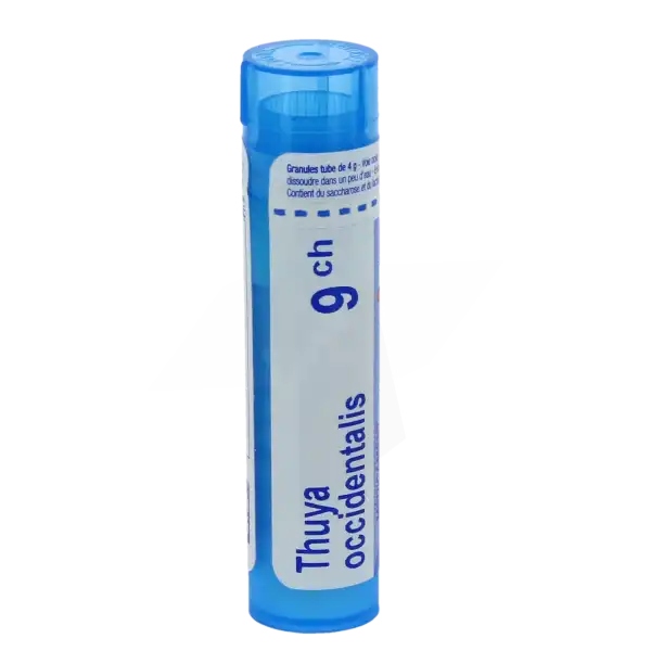 Boiron Thuya Occidentalis 9ch Granules Tube De 4g