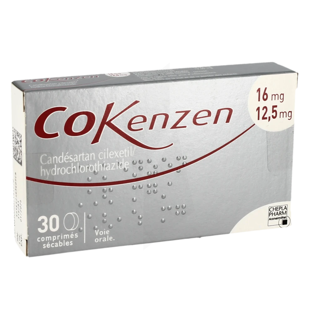 Cokenzen 16 Mg/12,5 Mg, Comprimé Sécable