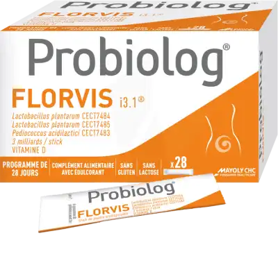 Probiolog Florvis Poudre Orodispersible 28 Sticks à Courbevoie