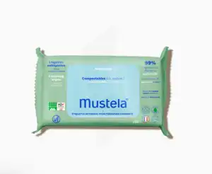 Acheter Mustela Bébé Enfant Lingettes nettoyantes compostables parfumées Sachet/60 à Port-sur-Saône